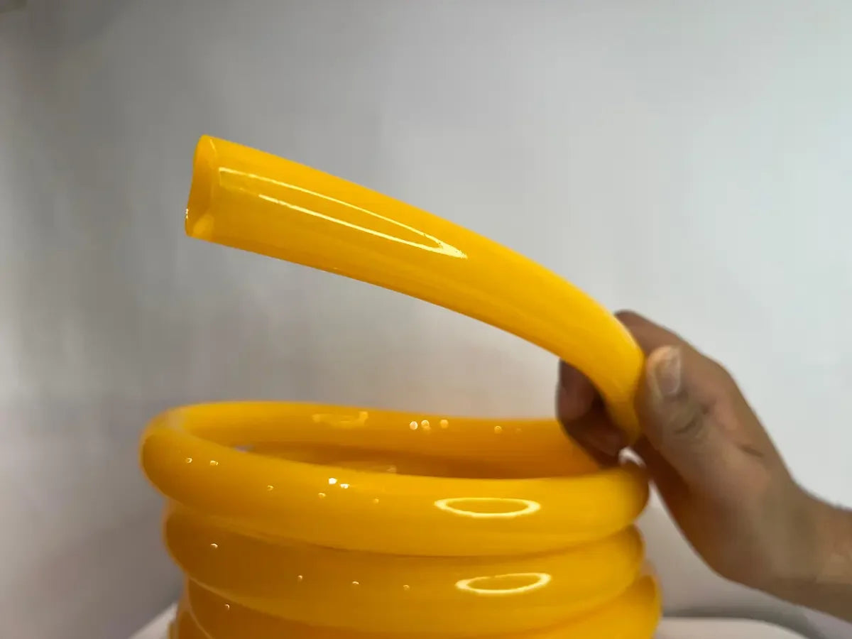 Buy Popular Lahore Yellow Flexible Garden Pipe in Pakistan – UV-resistant, durable, and lightweight garden hose ideal for outdoor gardening, irrigation, and watering