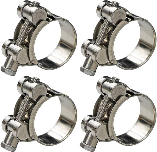 ¾‑Inch Stainless Steel Adjustable Hose Clamp — Heavy‑Duty & Rust‑Resistant