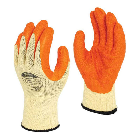 Heavy Duty Orange Waterproof Work Gloves – Pro-Grade Utility Grip for Every Tough Job