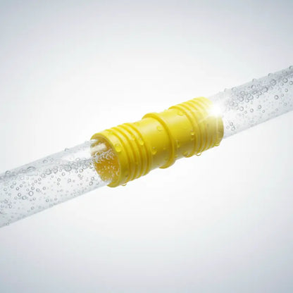 3/4 Inch Garden Pipe Hose Connector | Durable Multi-Color Water Pipe Joiner PVC