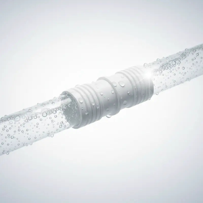 3/4 Inch Garden Pipe Hose Connector | Durable Multi-Color Water Pipe Joiner PVC