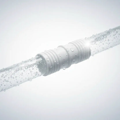 3/4 Inch Garden Pipe Hose Connector | Durable Multi-Color Water Pipe Joiner PVC