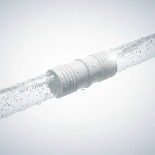 3/4 Inch Garden Pipe Hose Connector | Durable Multi-Color Water Pipe Joiner PVC