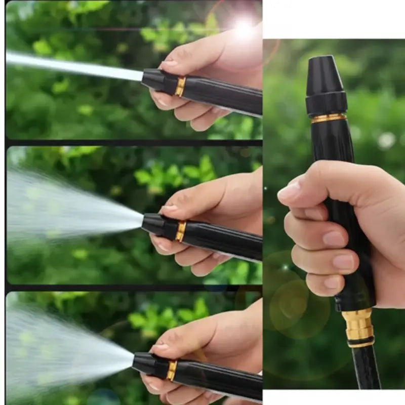 High-Pressure Water Spray Brass Nozzle for Car Garden Lawn Wash Hose Pipe 3/4 Nozzle