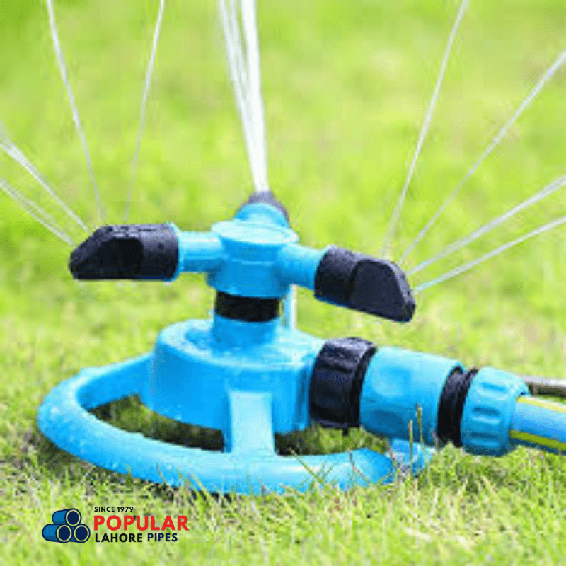 Automatic Rotating Garden Lawn Circle Rotating Water Sprinkler 12 Nozzles Garden Pipe