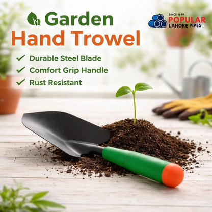 Garden Hand Trowel | Heavy-Duty Metal Blade for Easy Planting