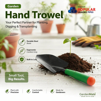 Garden Hand Trowel | Heavy-Duty Metal Blade for Easy Planting