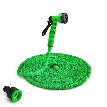 100ft Flexible Expandable Garden Hose with Spray Nozzle