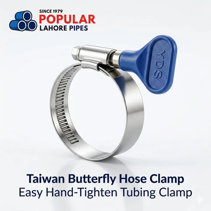 Taiwan Butterfly Hose Clamp in pakistan