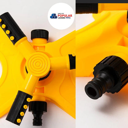 Automatic Rotating Garden Lawn Circle Rotating Water Sprinkler 12 Nozzles Garden Pipe